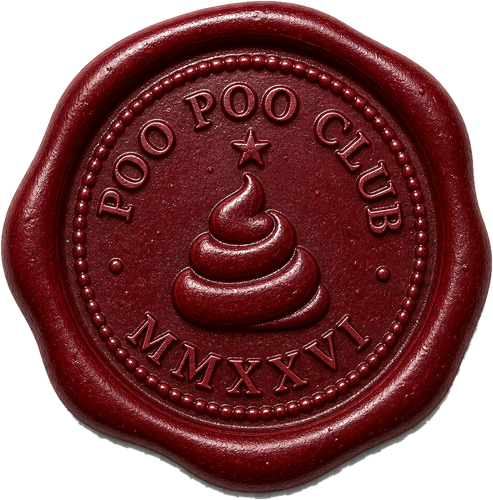 Wax seal of the Poo Poo Club Council